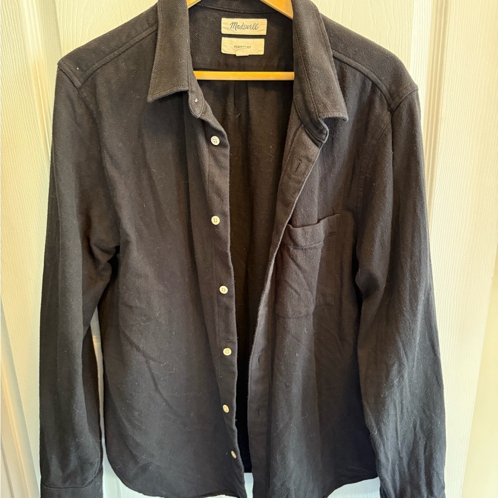 Madewell Perfect Fit Black Shirt